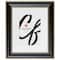 4 Pack Craig Frames Victoria Black & Gold Picture Frame with Mat